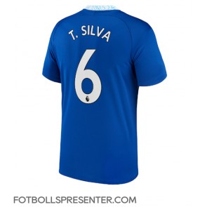 Chelsea Thiago Silva #6 Hemma Matchtröja 2022-23 Kortärmad